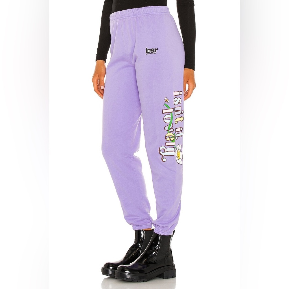 BY SAMII RYAN || Lovely Violet Sweatpants in Violet - SZ Small